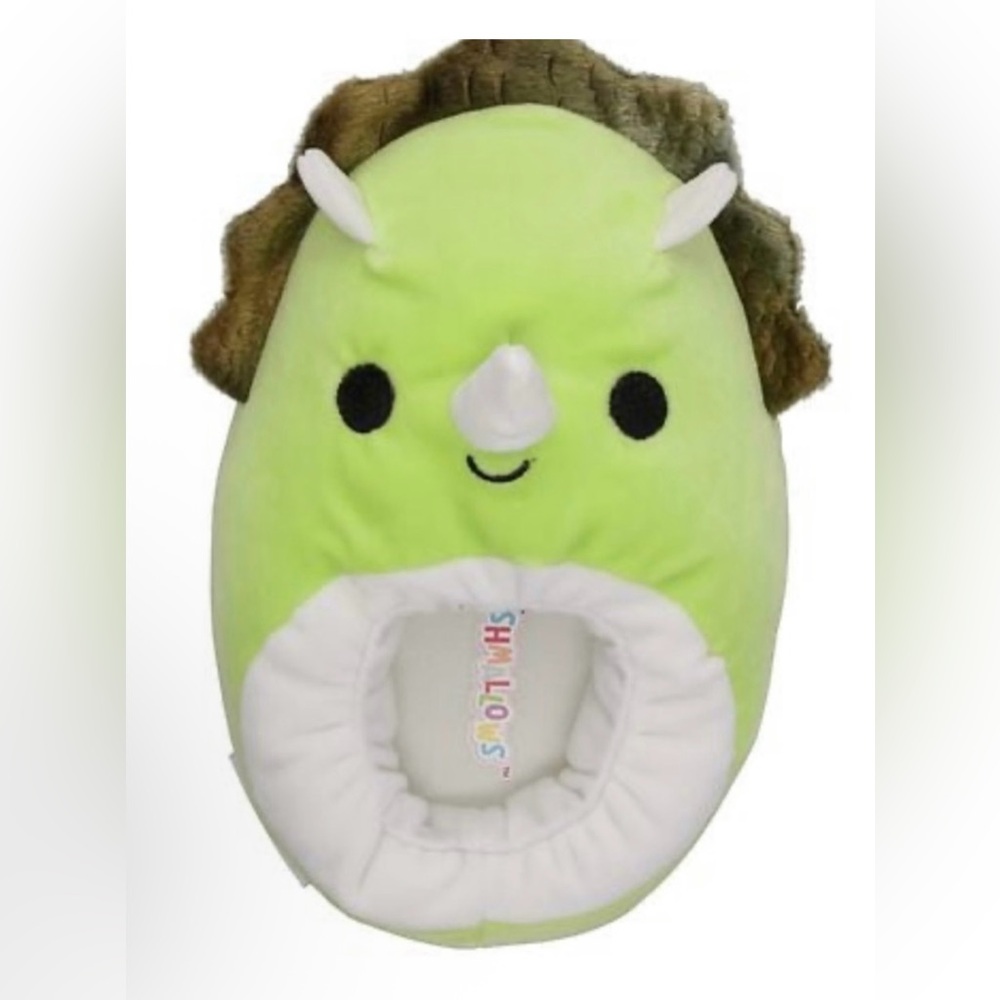 NEW‎ 13-1 Squishmallows Boys Danny the Dino Slippers